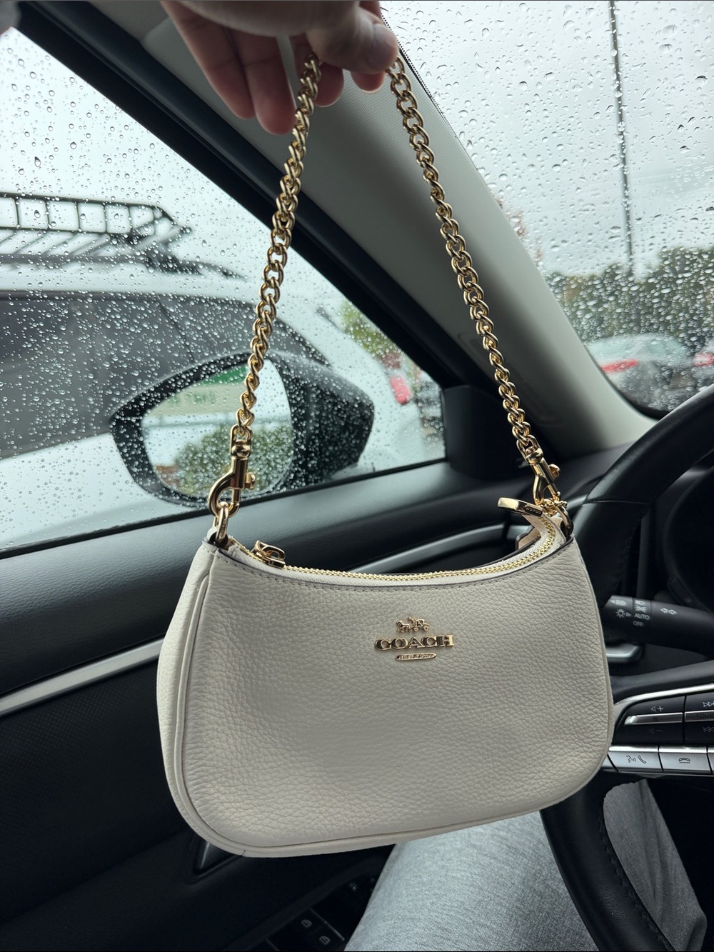 Coach Teri Shoulder Bag, Cream